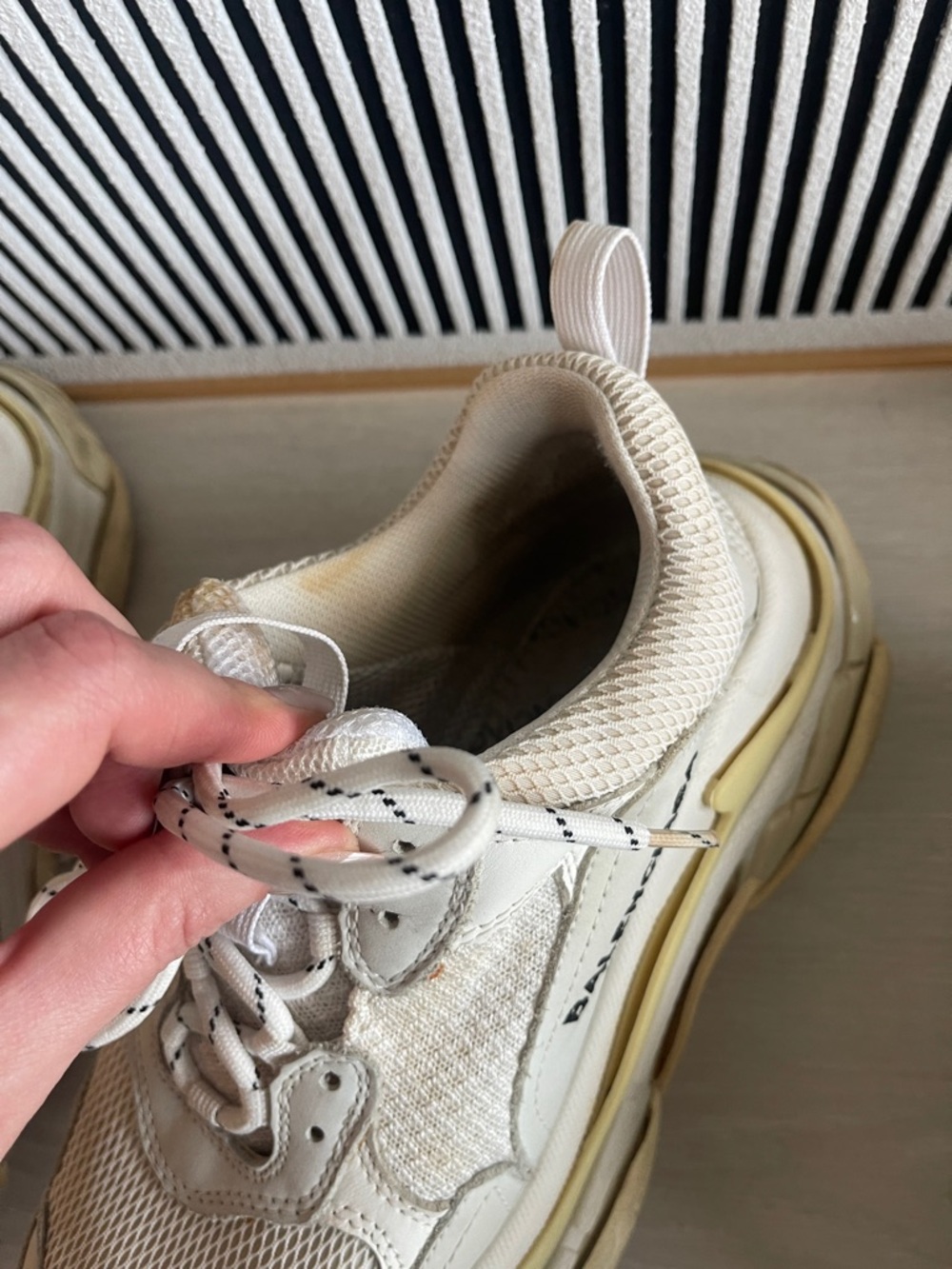 Balenciaga Triple S Chunky Low-Top Sneakers, size 38 - Picture 3 of 5